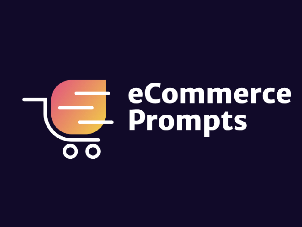 ecommerce prompt ai logo